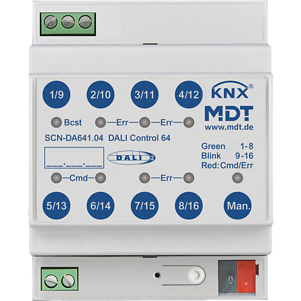 MDT technologies DALI Control 64 Gateway 4TE, REG SCN-DA641.04
